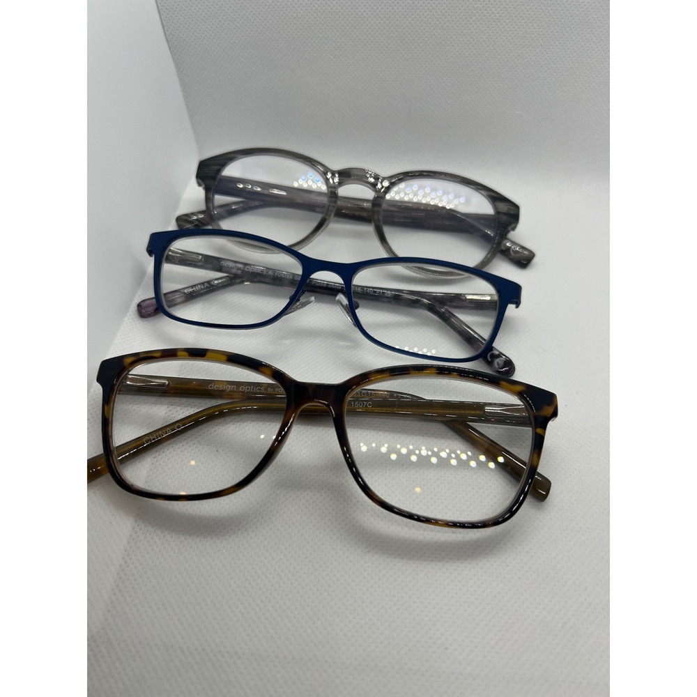 Nine Eyeglasses Frames Bundle Designer Reading Gl… - image 1